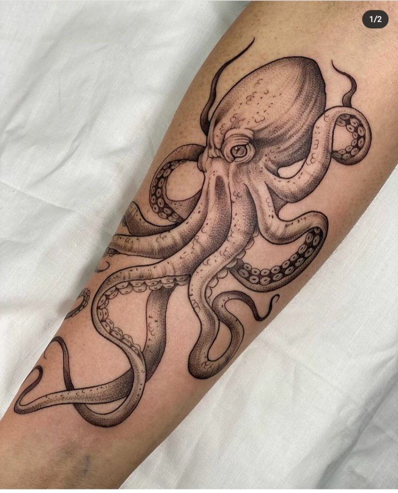 Octopus Tattoo Design By Brianjones90 On Deviantart