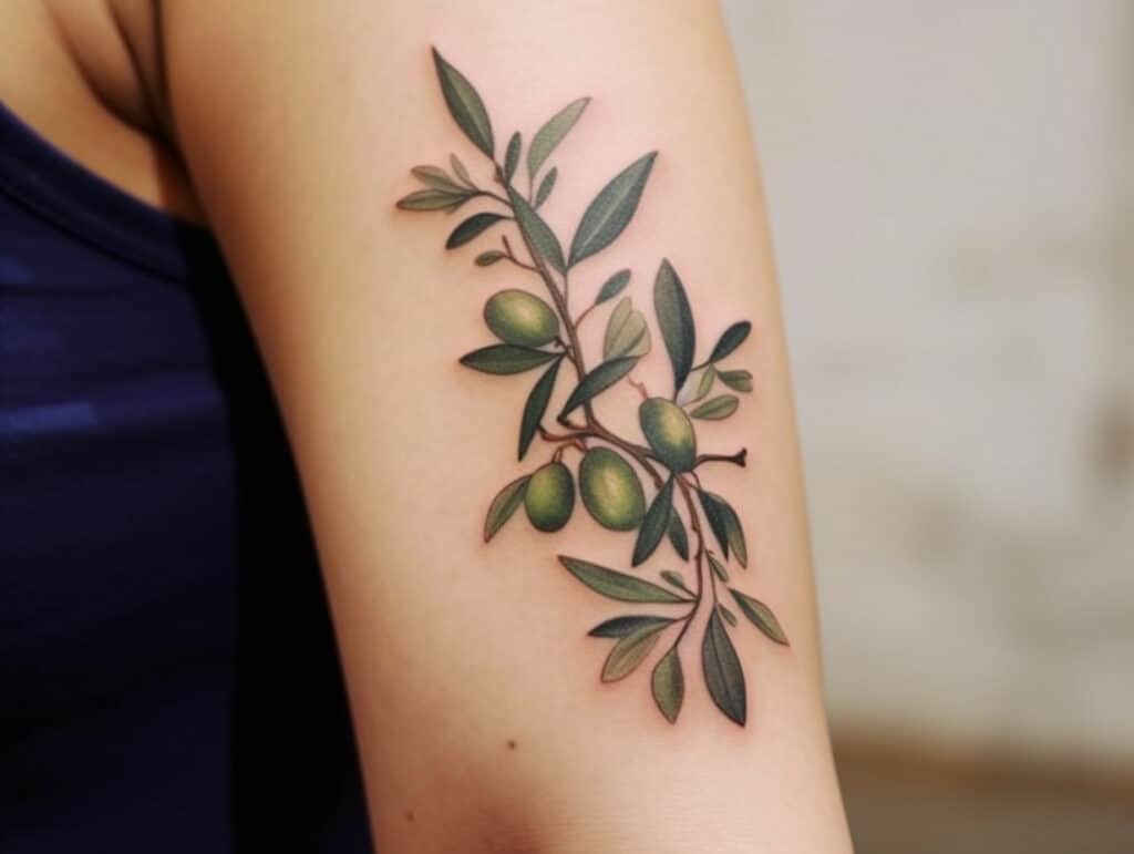 Olive Branch Tattoo Meaning Symbolism Explained Designs