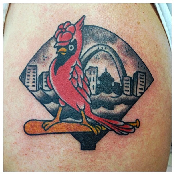 Only Good Tattoos St Louis Cardinals Tattoo By Kasper