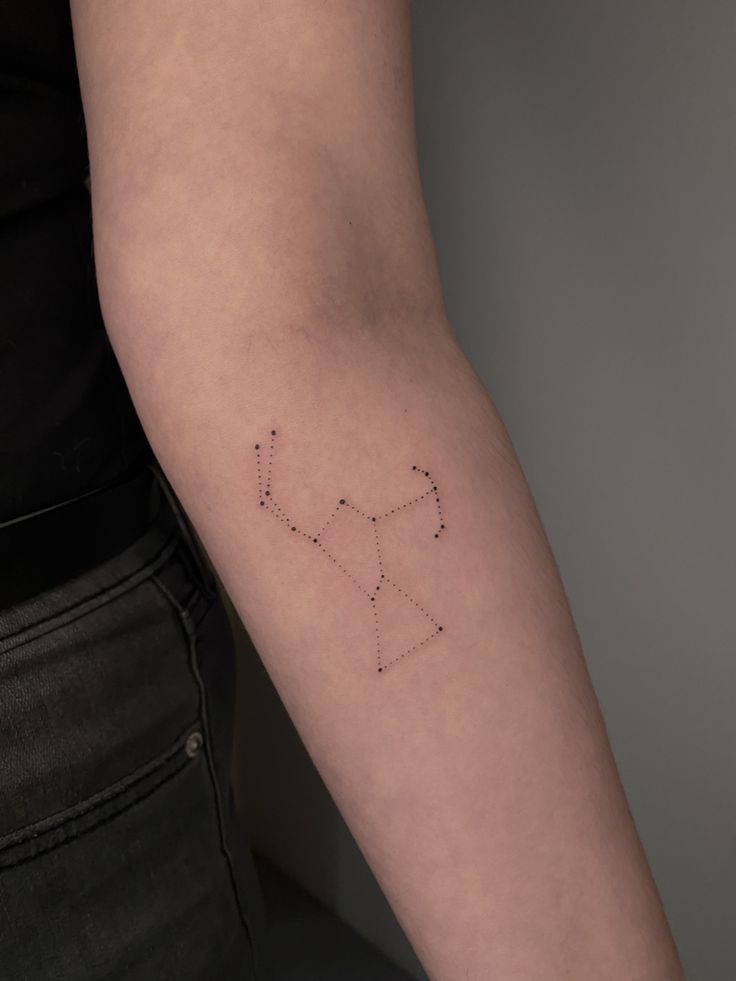 Orion Tattoo Orion Tattoo Tattoos Geometric Tattoo