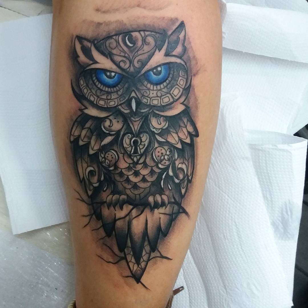 Owl Tattoo Men