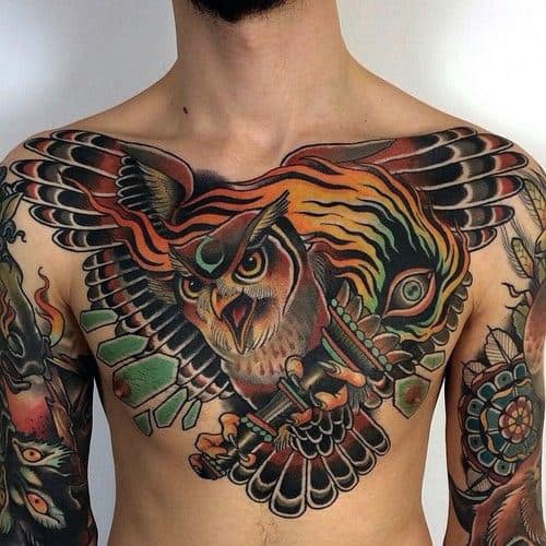 Owl Tattoo Traditional Owl Tattoos Owl Tattoo Design Owl Tattoo