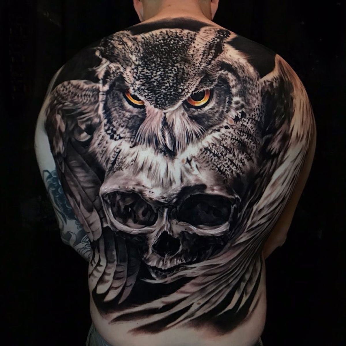 Owl With Skull Tattoo: Meaning and Designs Unveiled