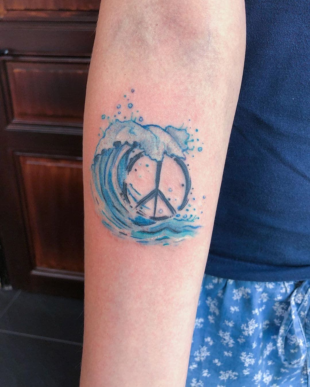 Peace Sign Tattoos Designs Ideas And Meaning Tattoos For You