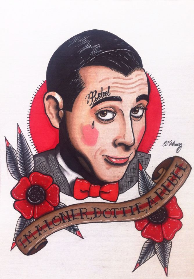 Pee Wee Herman Tattoo By Xjoshxsxe On Deviantart