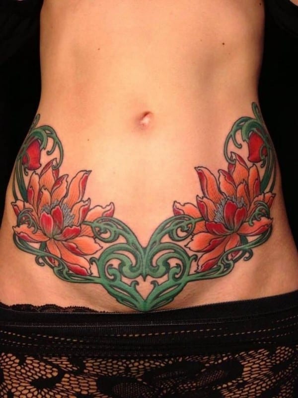 Pelvic Tattoos for Guys: Bold Designs and Ideas