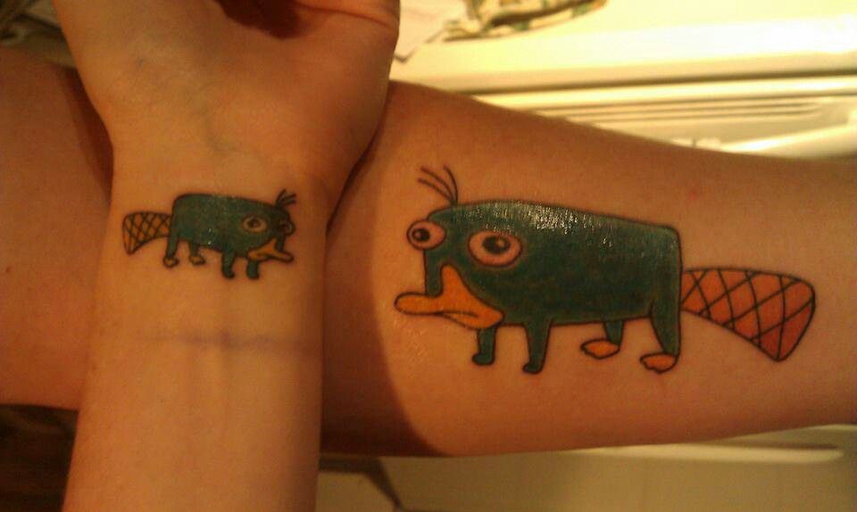 5 Cool Perry the Platypus Tattoo Ideas