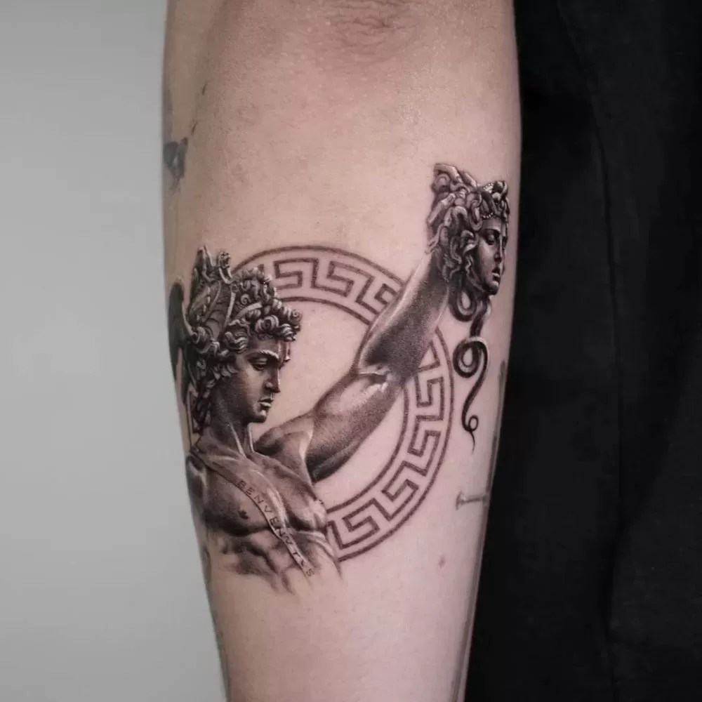 Perseus And Medusa Tattoo Ideas Tattoogoto