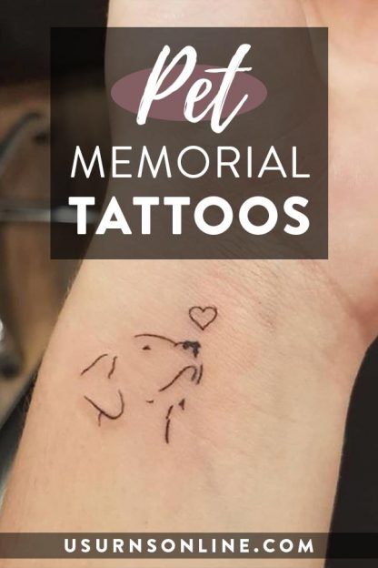 Pet Memorial Tattoos Tattoo Ideas Artists And Models Pet Memorial