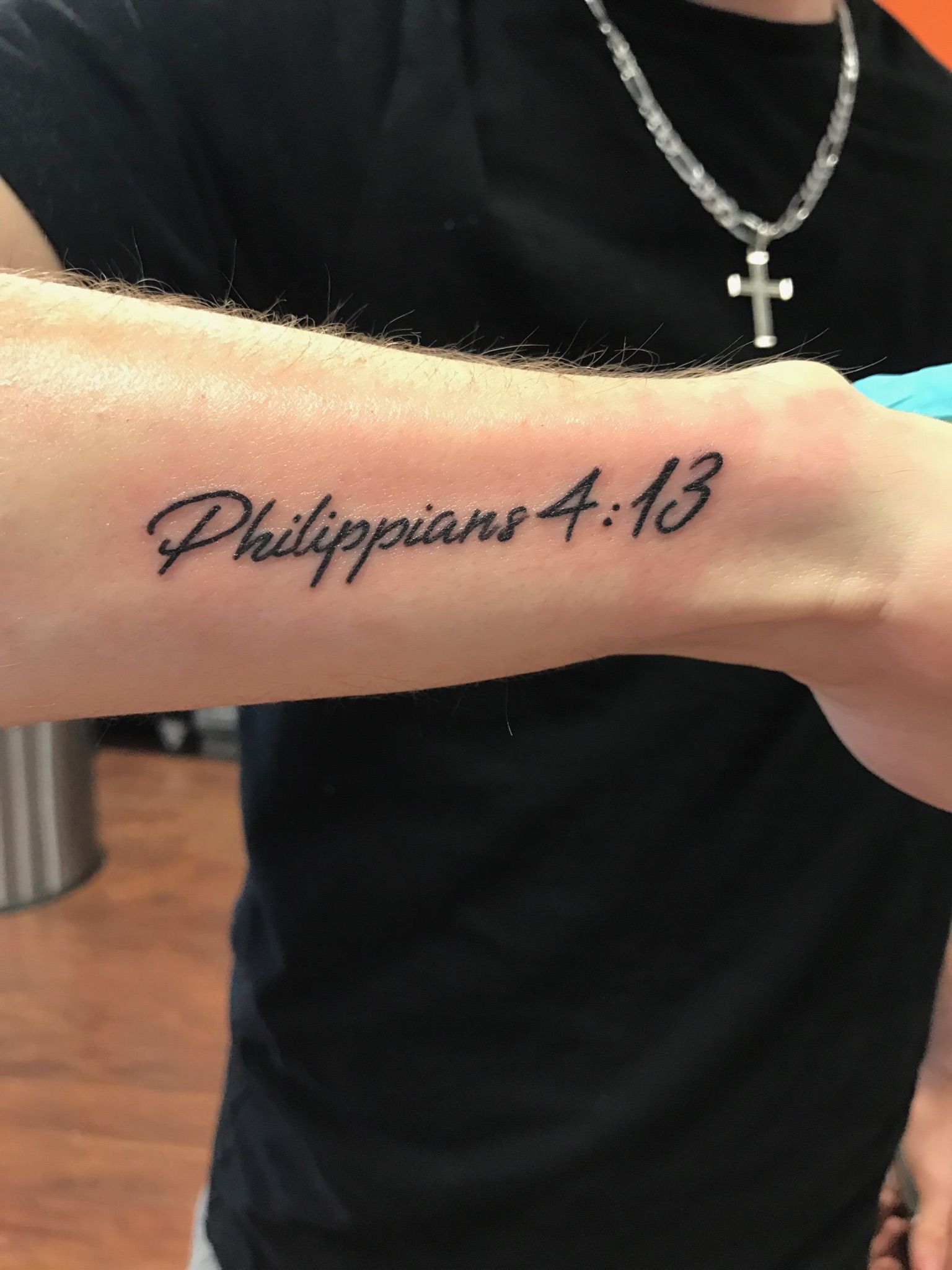 Philippians 4 13 Strength Tattoo Strength Tattoo Tattoos 13 Tattoos