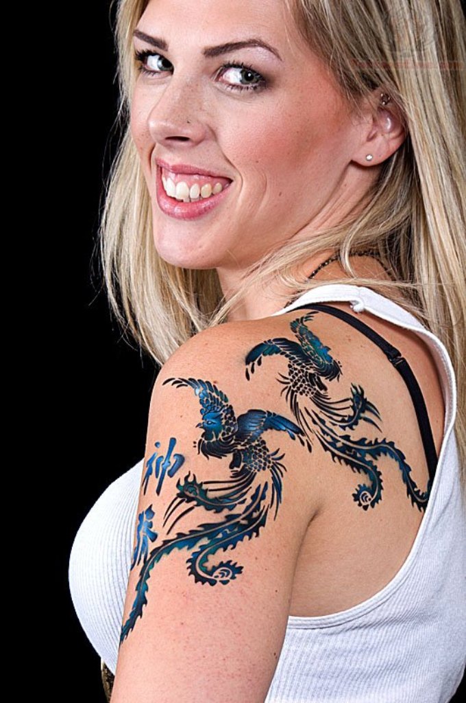 Phoenix Tattoos on Shoulder: Designs and Significance