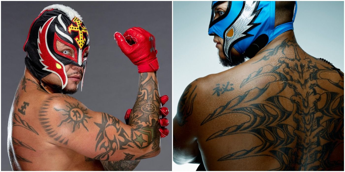 Photo Rey Mysterio Gets A New Tattoo Representing His Family Heritage