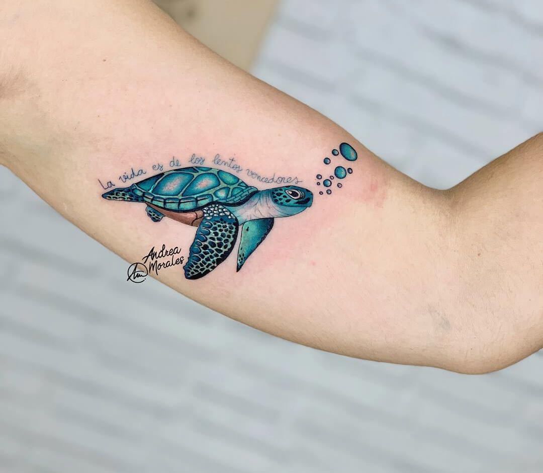 Photo Turtle Tattoo By Andrea Morales Photo 29026 Tatuajes De