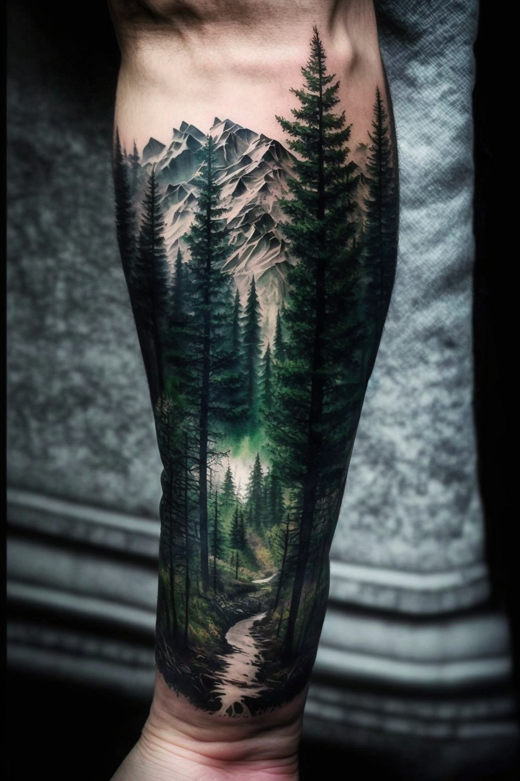 Pin By Alex Anderson On T A T T O O Forest Tattoos Nature Tattoo Sleeve Silhouette Tattoos