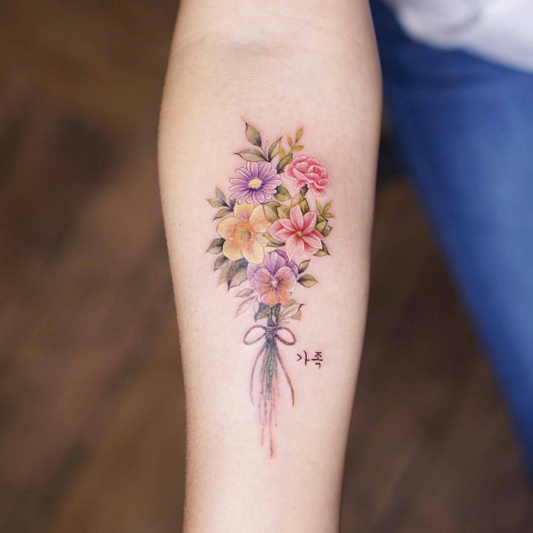 Pin By Alicia Alaniz On Tattoo Birth Flower Tattoos Birth Flower