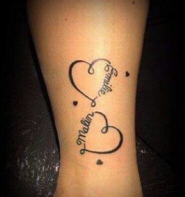 Pin By Dana Williams On Tats Grandchildren Tattoos Heart Tattoos