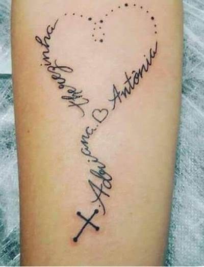 Pin By Dana Williams On Tattoos Ideas Grandchildren Tattoos Heart