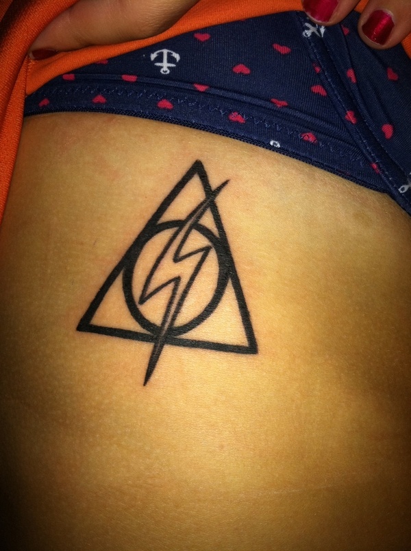 Pin By Jordyn Spicer On Ink Harry Potter Tattoos Bolt Tattoo Tattoos