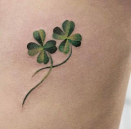 Pin By Kim Walsh Reed On Tattoo Ideas Clover Tattoos Shamrock