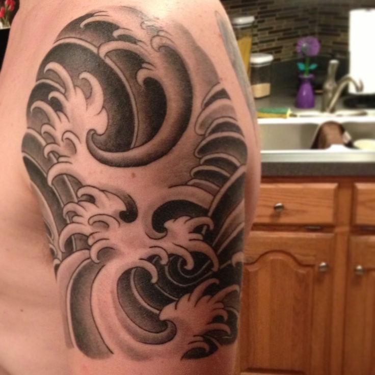 Pin By Mr F On Tatoo Ideas Waves Tattoo Japanese Wave Tattoos