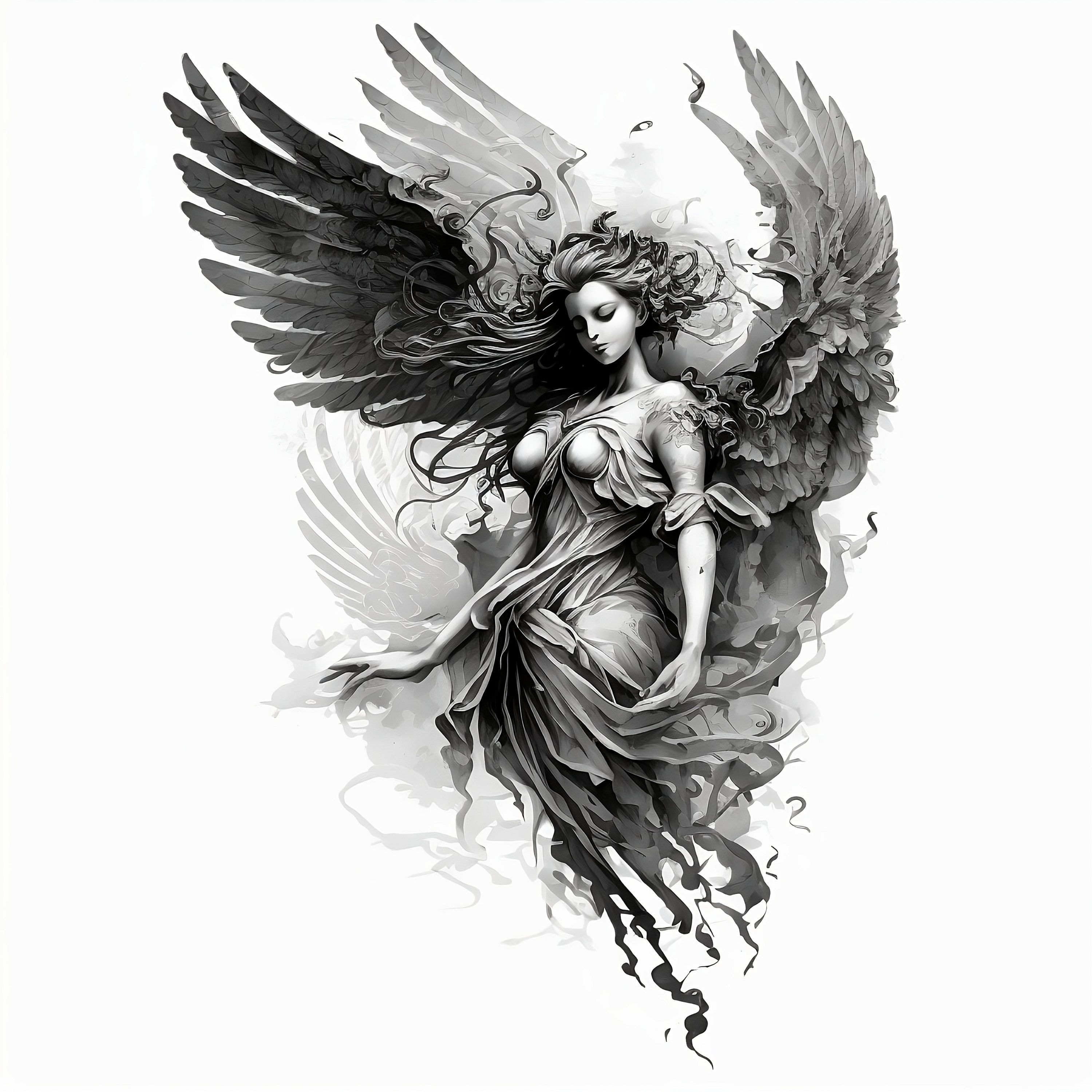 Pin By My Info On Art Work Fairy Tattoo Designs Angel Sketch