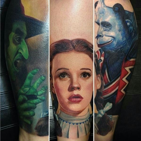 Pin By Patty Cortes On Tatoos Movie Tattoos Wizard Of Oz Tattoos Oz