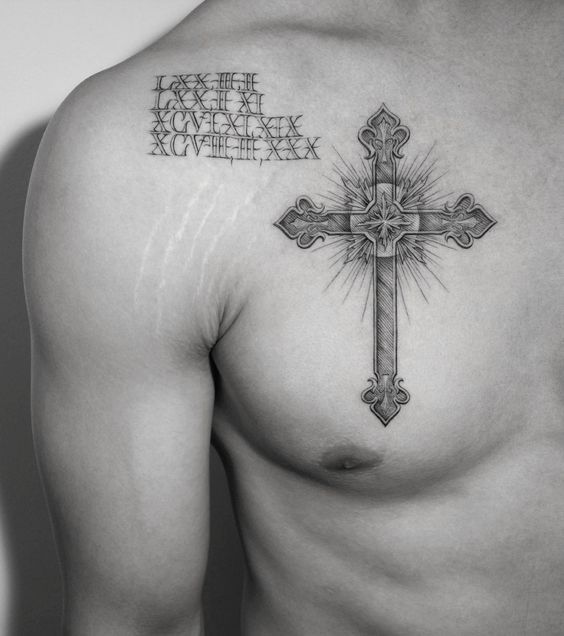 Pin On 15 Best Cross Tattoo Designs For Men To Try