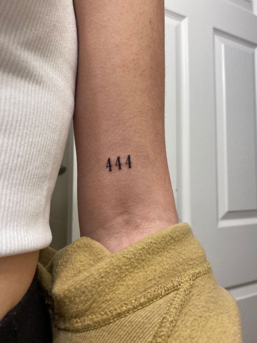 Pin On 444 Tattoos