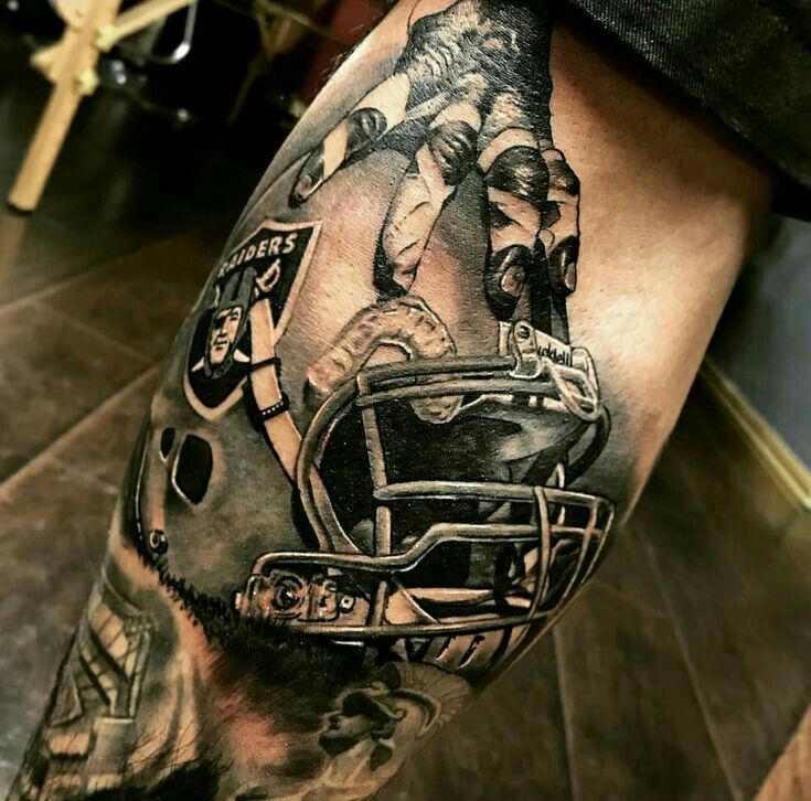 Pin On Raiders Fan Tattoos