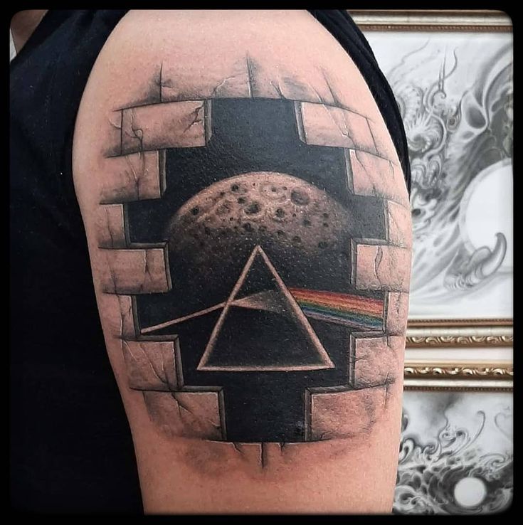 Pink Floyd Tattoo The Wall Tattoo Pinkfloyd Pink Floyd Tattoo