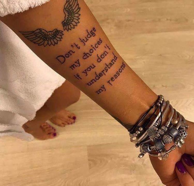 Pinterest Xbrattt Forearm Tattoo Quotes Forearm Tattoo Women Tattoo Quotes