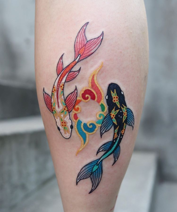 7 Stunning Pisces Koi Fish Tattoo Ideas