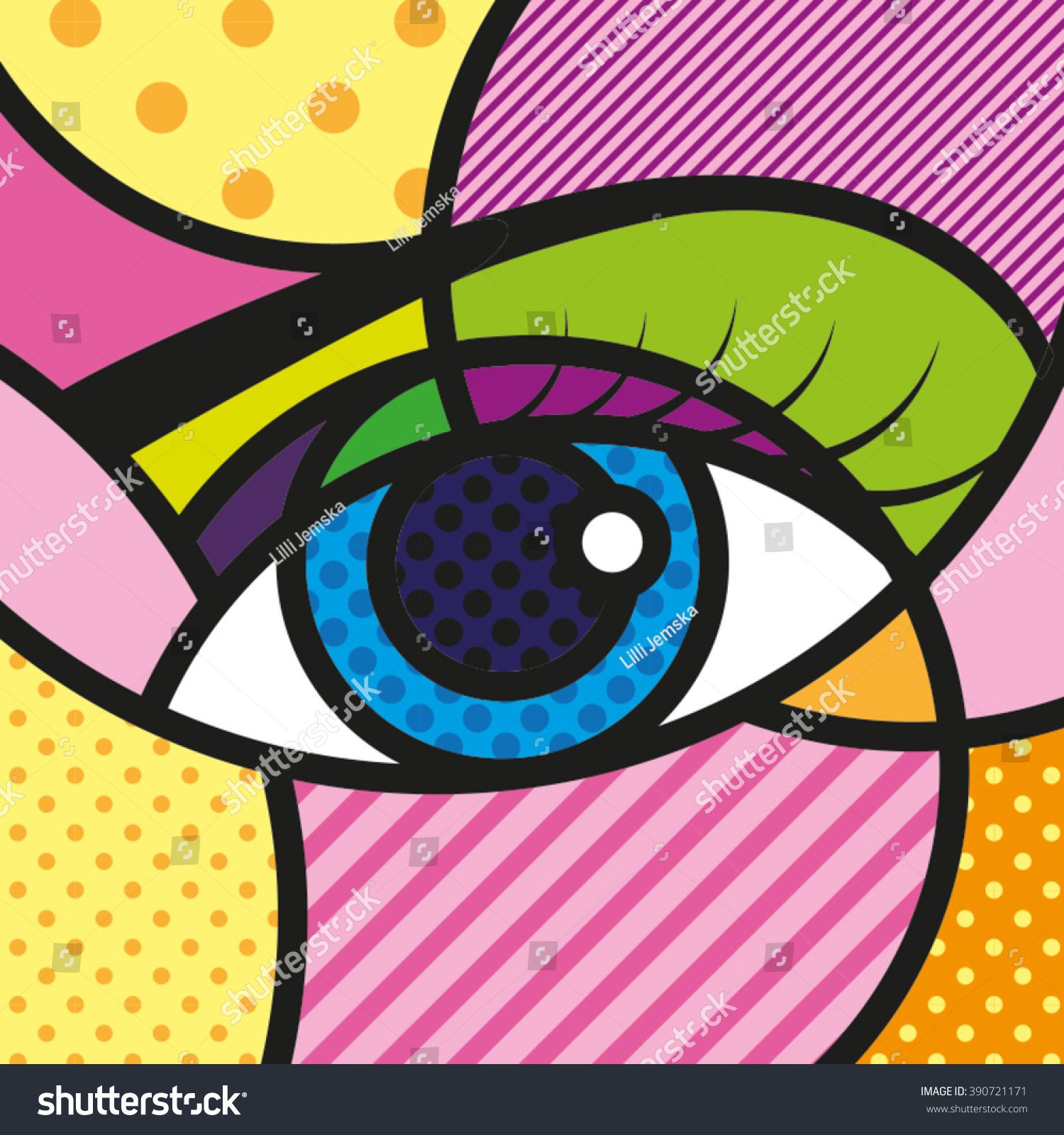 Pop Art Eyes By Xsuicidalcupcakex On Deviantart