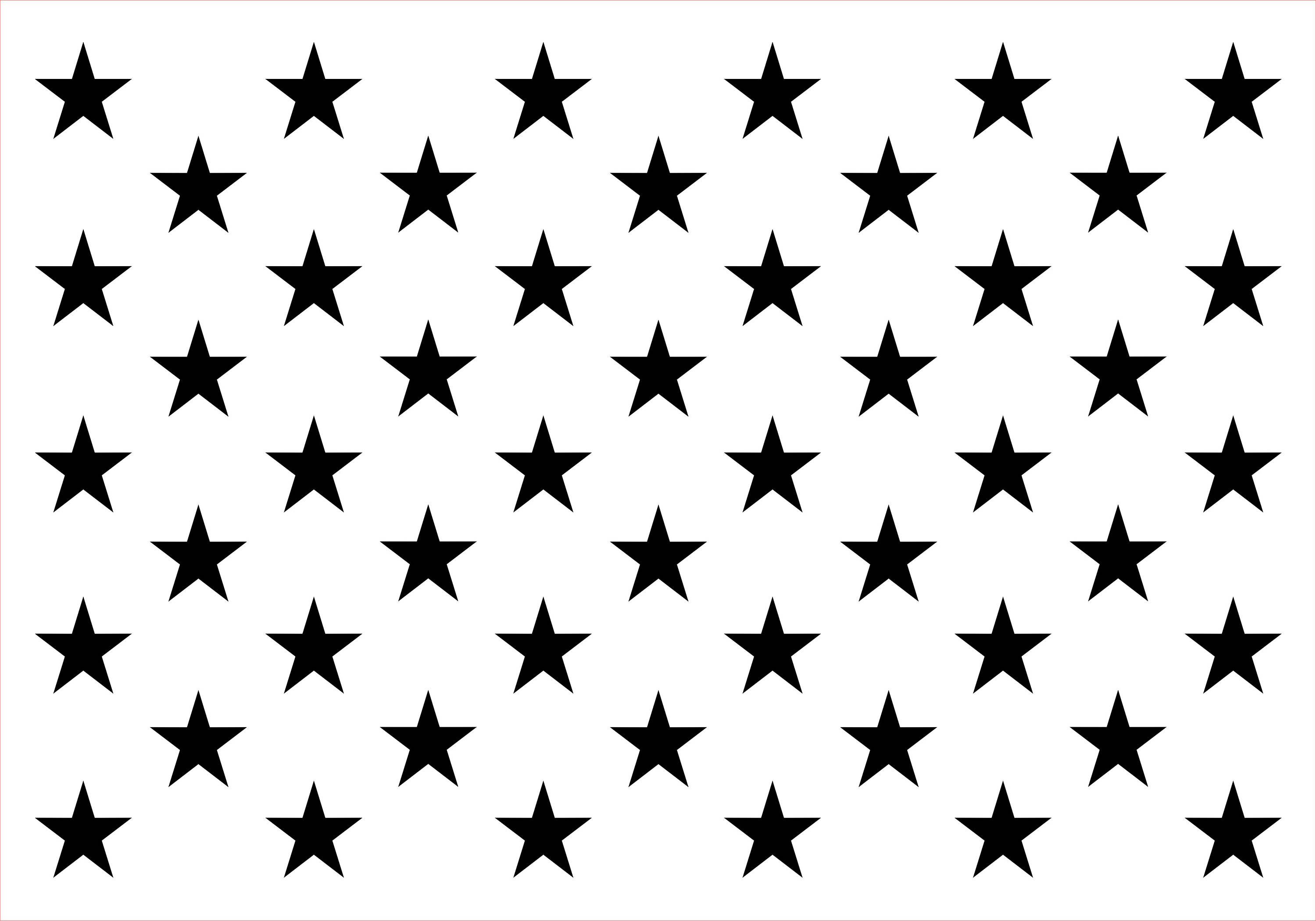 Printable Stars For American Flag