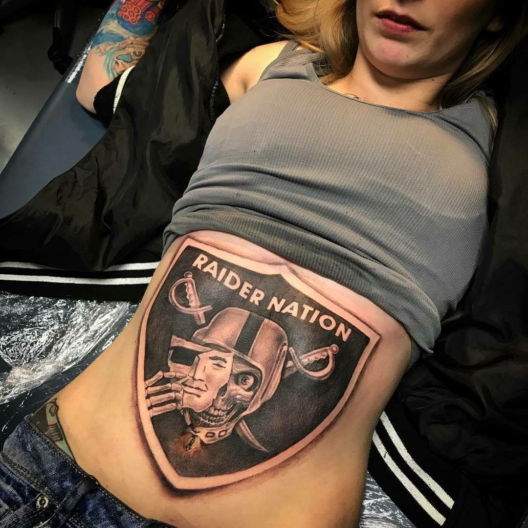 Raiders Tat Raiders Tattoos Raiders Raider Nation