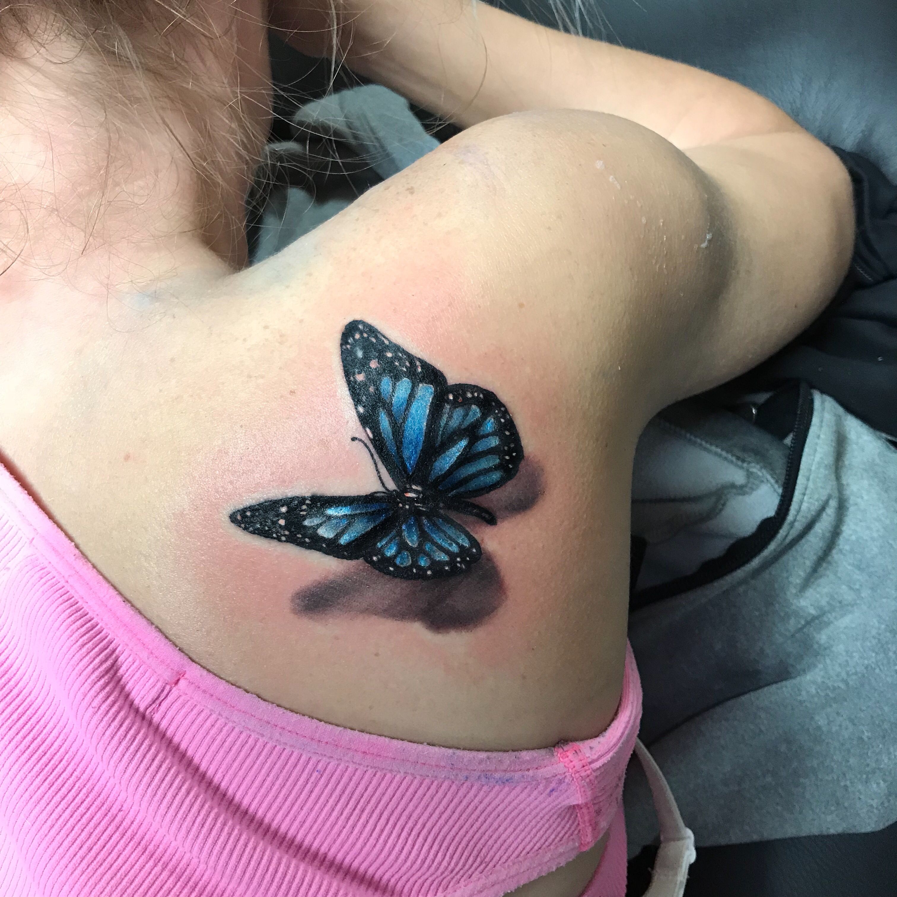 Stunning Realistic 3D Butterfly Tattoos for Ink Lovers