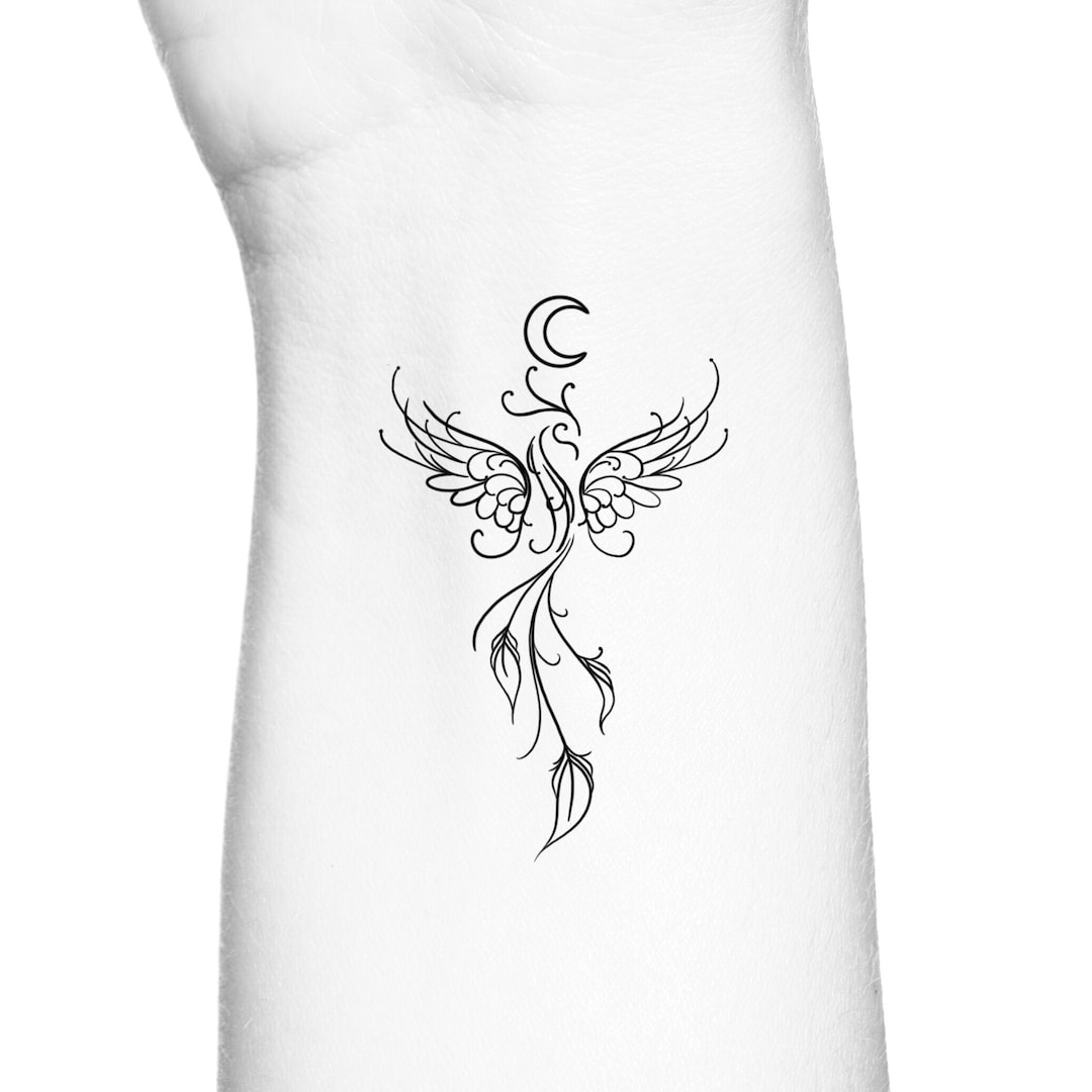 Embrace Feminine Power with a Phoenix Tattoo Rising