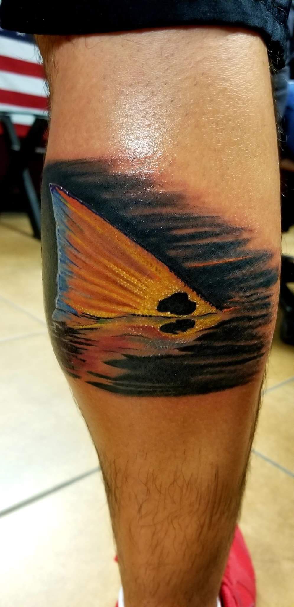 Redfish Tail Tattoo Kimberly Flores Blog S