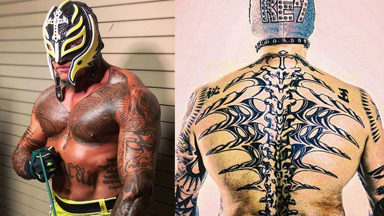 Rey Mysterio's Iconic Back Tattoo: Unveiled and Explained