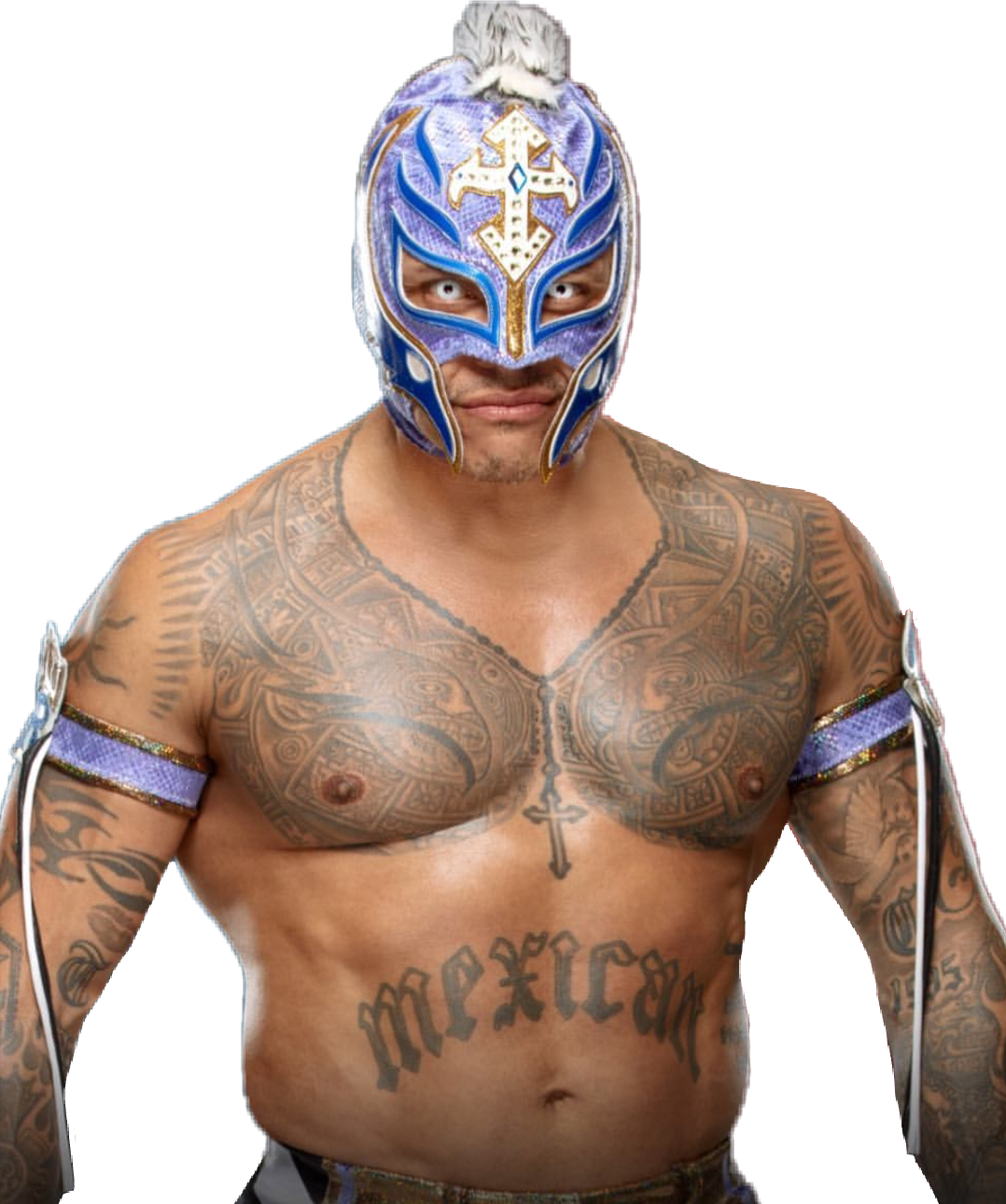 Rey Mysterio Render Photo Reymysterio Rey Mysterio Rosary Tattoo Skin