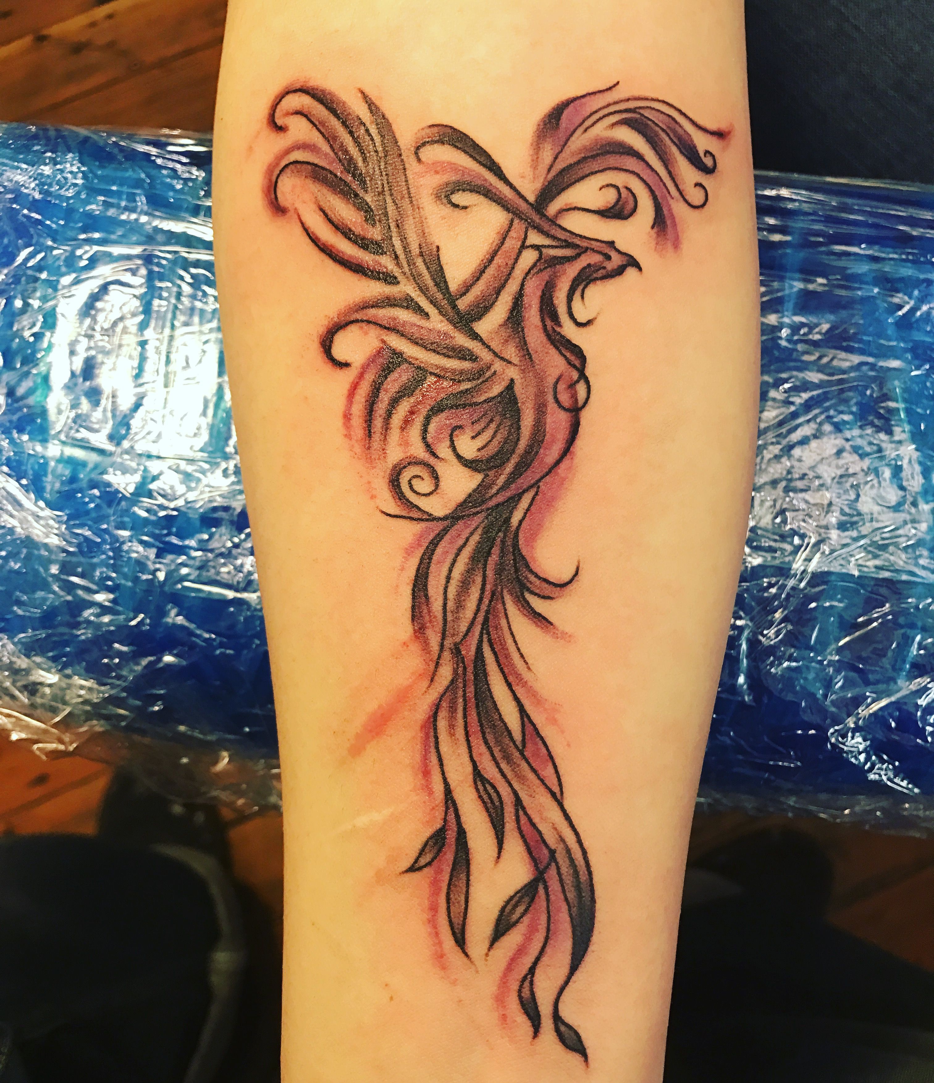 Rising Phoenix Tattoo Phoenix Tattoo Feminine Tribal Phoenix Tattoo