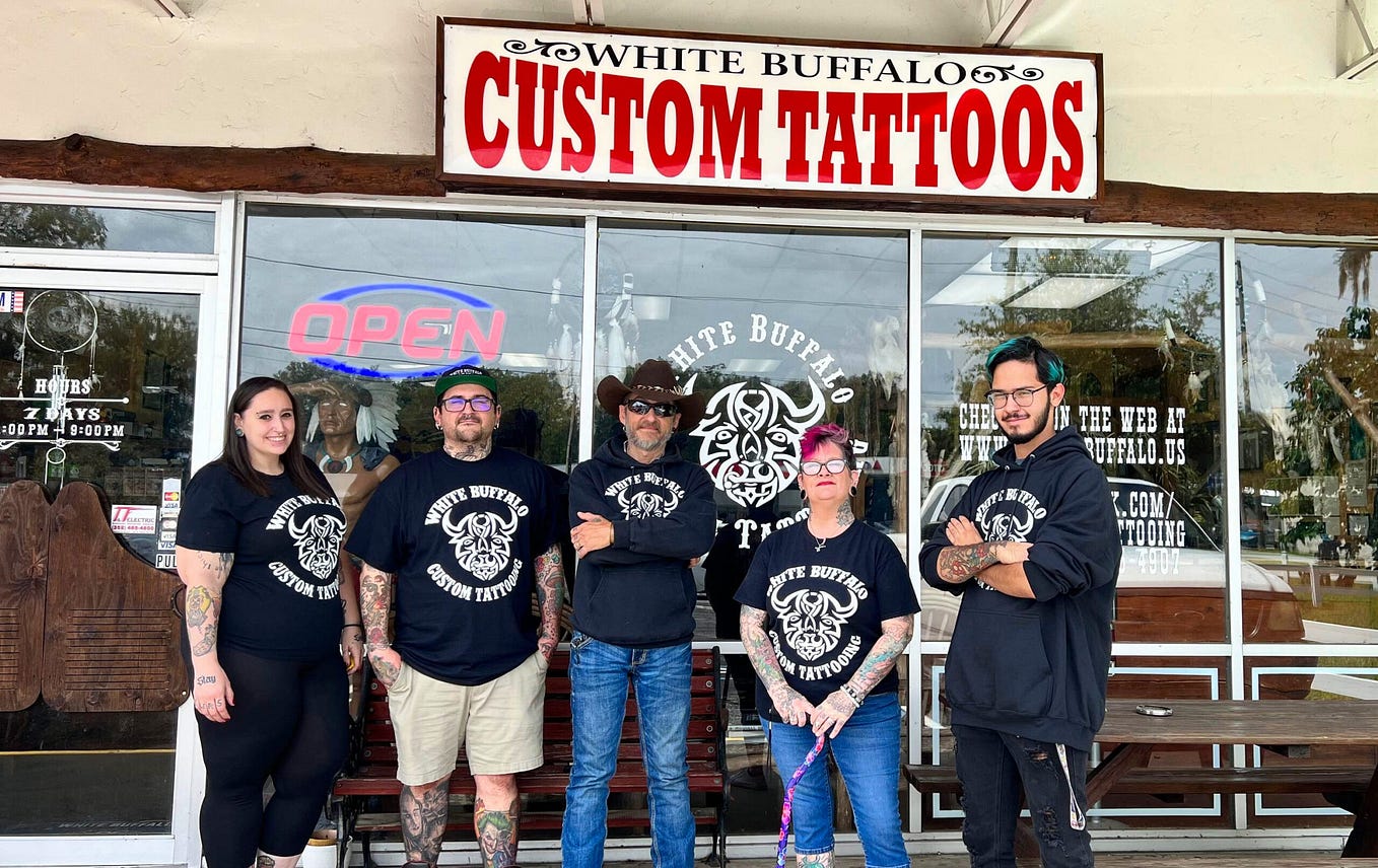 Rising Phoenix Tattoos Express Yourself In Buffalo White Buffalo