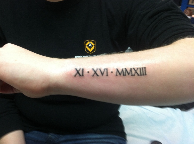 Roman Numeral Forearm Tattoo Designs Ideas And Meaning Tattoos For You