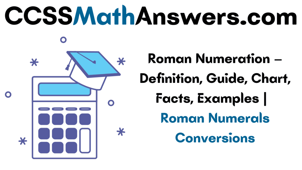 Roman Numeration Definition Guide Chart Facts Examples Roman