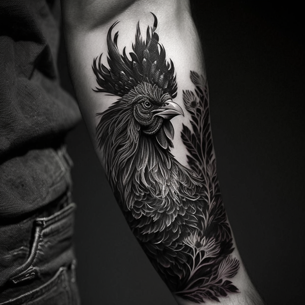 Rooster Tattoo Meaning And 40 Designs To Get You Crowing