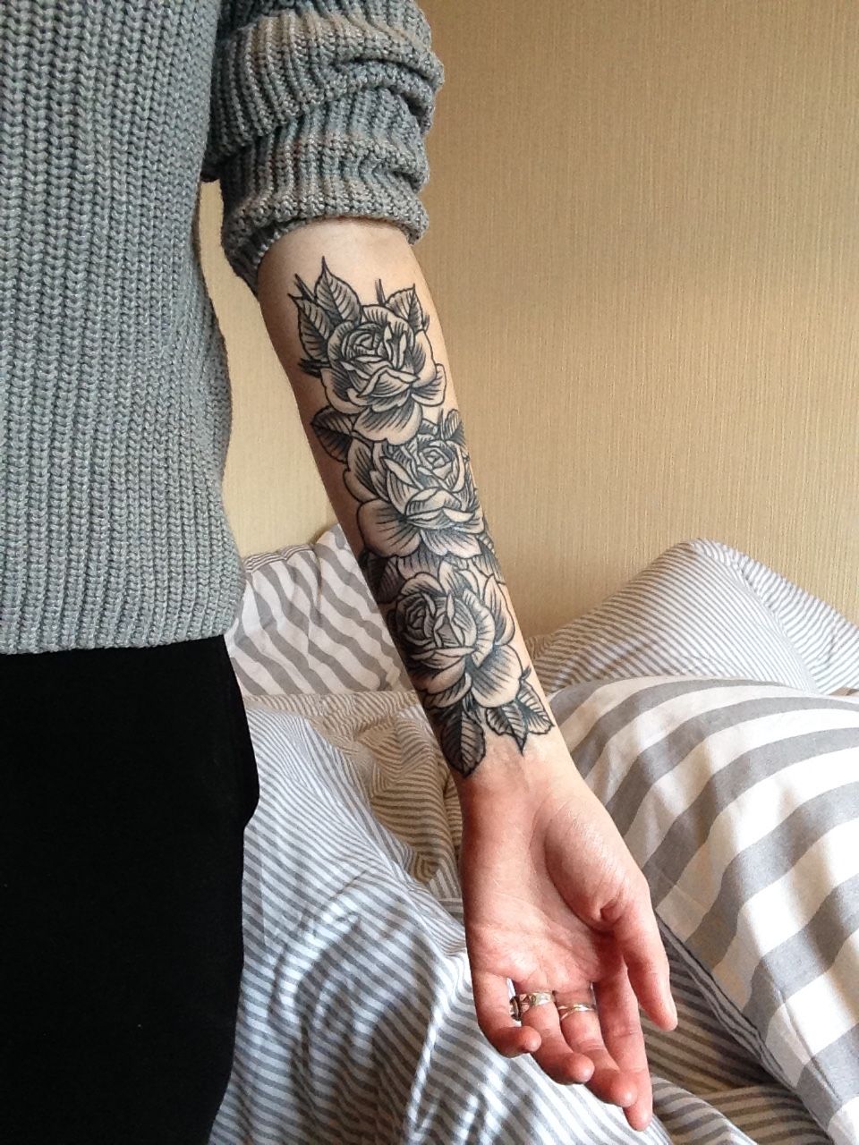 Rose Half Sleeve Rose Half Sleeve Tattoos Flower Tattoo