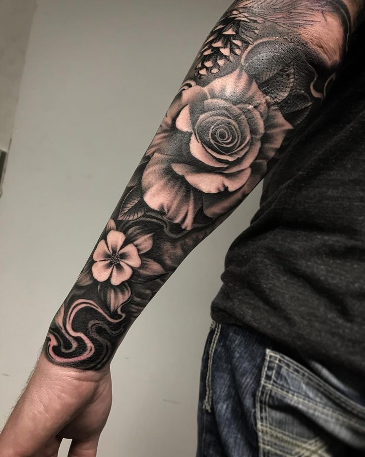 5 Ways to Design Rose Half Sleeve Tattoos for Men