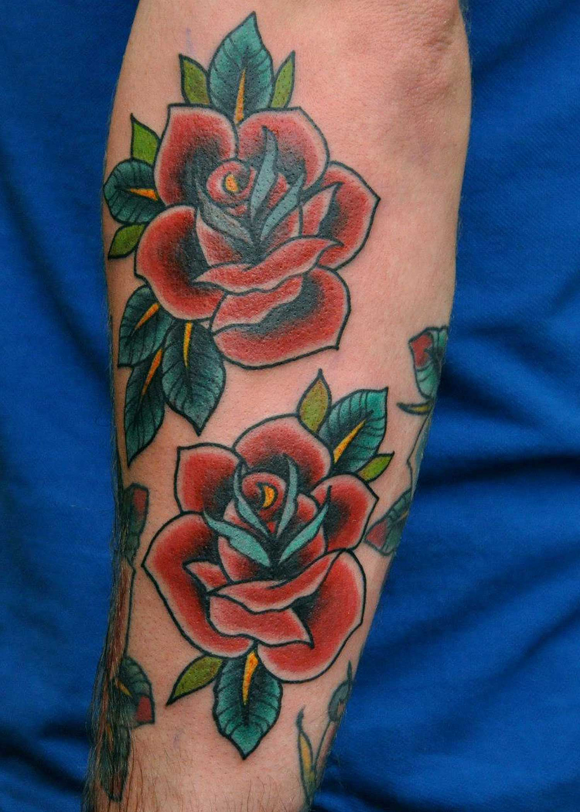 Rose Sleeve Tattoos Designs