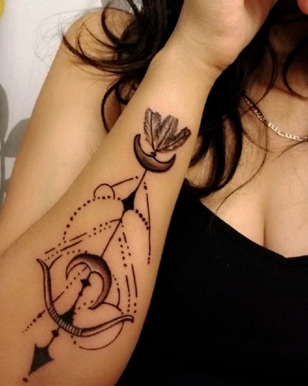 5 Chic Sagittarius Tattoos for Women