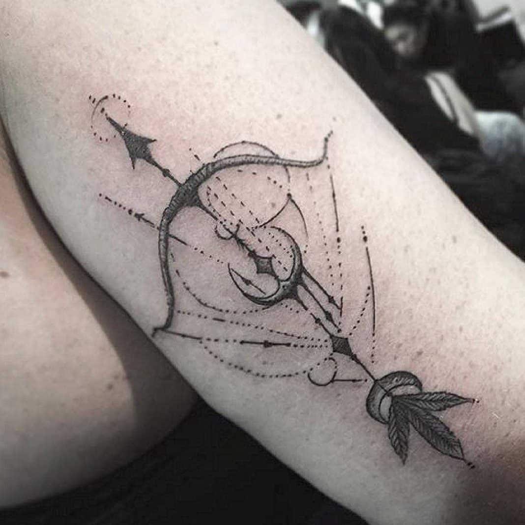 Sagittarius Zodiac Tattoo Sagittaire Tatouage Tatouage Sagittaire